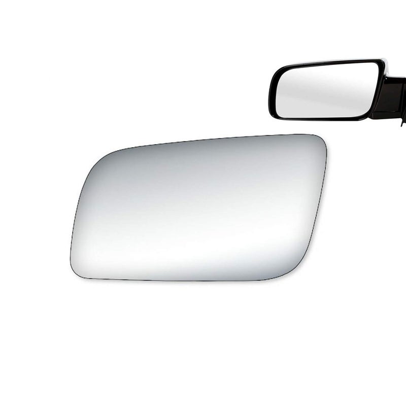 WLLW Mirror Glass Replacement for CHEVY GMC 1992's - 2000's Truck Left LH Driver Side - Image 2
